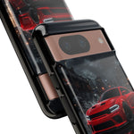 Charger Hellcat Widebody Red Rain Art Phone Case
