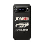 R34 Skyline GT-R JDM Rising Sun Tough Phone Case Cover Gift