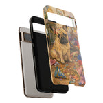 Guilty French Bulldog Phone Case, Confetti Watercolor Cover