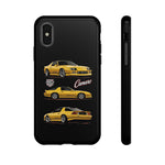 Yellow IROC-Z Camaro Triple View Tough Phone Case Cover Gift