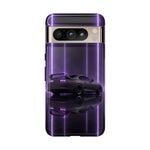 Matte Gray MK4 Supra Violet Neon Pillars Case