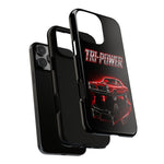 Tri-Power Classic Muscle Car GTO phone case | Retro Automotive Graphic