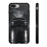 Dark Muscle Car GT500 phone case | Rainy night automotive design