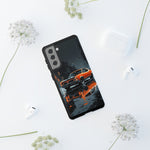 1966 GTO Orange Rainy City Tough Phone Case Cover Gift Art