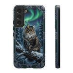Norwegian Forest Cat Nordic Art Tough Phone Case