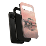 1957 Chevy Bel Air Blush Cream Tough Phone Case for Classic Car Fans