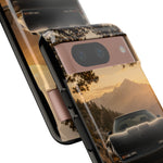 C4 ZR1 Corvette Phone Case, Black Misty Mountain Pass Cover