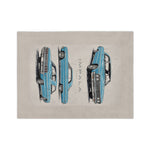 1964 Chevy Impala Illustration  Microfiber Blanket | Classic Car Throw