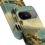 Vintage Olds 442 Convertible Coastal Drive phone case
