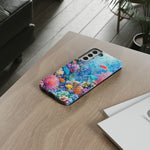 Underwater Coral Reef Phone Case | Colorful Tropical Fish Ocean Scene