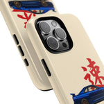 R34 Skyline Red Kanji Minimal Tough Phone Case
