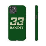 Handsome Harry 33 Bandit Distressed Racing Number Tough Phone Case Cover