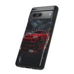 Charger Hellcat Widebody Red Rain Art Phone Case