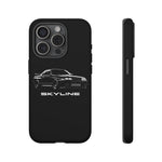 R32 Skyline Car Illustration JDM phone case | Tough Cover