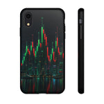 Stock Market Crypto Trading Phone Case Investor Tough Cover Gift Art