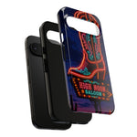 Neon Cowboy Boot phone case | High Noon Saloon design