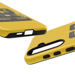 1969 Camaro Z28 Yellow Front View Muscle Car Tough Phone Case