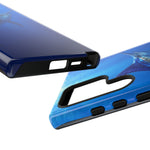 Blue Marlin Open Water Phone Case, Deep Sunbeam Tough Cover