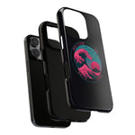 Great Dream Wave Circular Badge Vaporwave Phone Case – Japanese Aesthetic