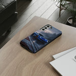 Elkhart Lake Blue C7 Track Attack Dawn Tough Phone Case
