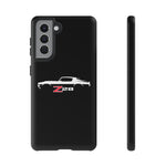 1970 Camaro Z28 White Silhouette Tough Phone Case Cover Gift