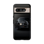 1978 Black Trans Am Firebird Hood Bird Tough Phone Case for Muscle Car Fans