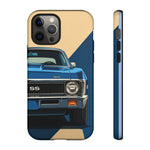 1970 Chevy Nova SS Marina Blue Tough Phone Case