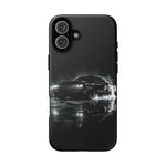 Black Sports Car Illustration 2023 Challenger SRT phone case | Car Drift Reflection