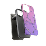 Chrome Thorn Vine Phone Case Vaporwave Tough Cover