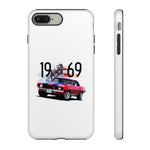 1969 Camaro Z28 American Flag Muscle Tough Phone Case Cover