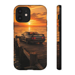 Sunset Skyline R32 on Pier phone case | Tough Covers