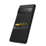 Yellow C3 Stingray Classic Muscle Car Art Tough Phone Case