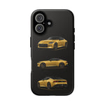 Gold Fairlady Z Classic Sports Car Tough Phone Case - 3 View