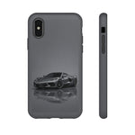 Matte Gray C8 Sports Car phone case | Tough Cases