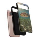 Redfish Phone Case, Seagrass Flat Underwater Art Cover
