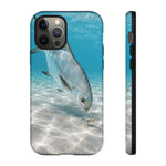 Permit Fishing Phone Case, Flats Fly Fishing Cover for Anglers