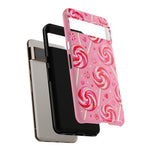 Candy Swirl Lollipop Art Tough Phone Case