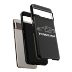 Third Gen Trans Am outline car Tough Phone Case racing graphic