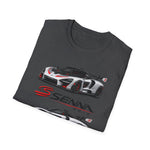 2019 McLaren Senna Sports Car Tee — Triple View Racing Graphic T-Shirt