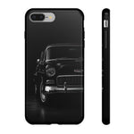 1955 Chevy Bel Air Black Tough Phone Case for Antique Car Fans