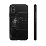 Black F150 Raptor Truck Studio Front Tough Phone Case