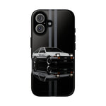 AE86 Phone Case, White 85 JDM Drift Icon Stripe Studio Cover