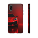 Torch Red C8 Corvette Studio Tough Phone Case