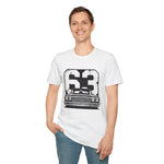 1963 Impala Distressed 63 Classic Car Classic Car T-Shirt Vintage Fan Gift