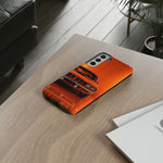 Orange Cuda Phone Case, 71 Classic Muscle Car Tough Cover
