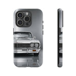 Silver 64 Impala Phone Case, Chrome Lowrider Classic Cover for Men