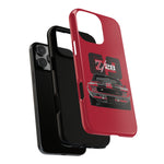 1969 Z28 Red Front View Muscle Car Tough Phone Case