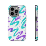Squiggle Cup Pattern 90s Kid Phone Case Tough Cover
