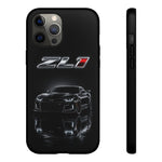 ZL1 Camaro phone case | tough phone case, black muscle car design