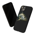 Snook Fishing Phone Case, Saltwater Portrait Black Cover, Gift